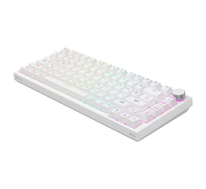 MECHANICKÁ KLÁVESNICE SAVIO ASTRAL WHITE OUTEMU WHITE JADE RGB MECHANICKÁ KLÁVESNICE SAVIO ASTRAL WHITE OUTEMU WHITE JADE RGB