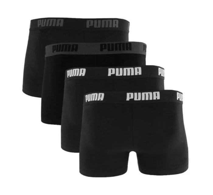 Pánské boxerky Puma Basic 4pak černé 938198 01 Pánské boxerky Puma Basic 4pak černé 938198 01