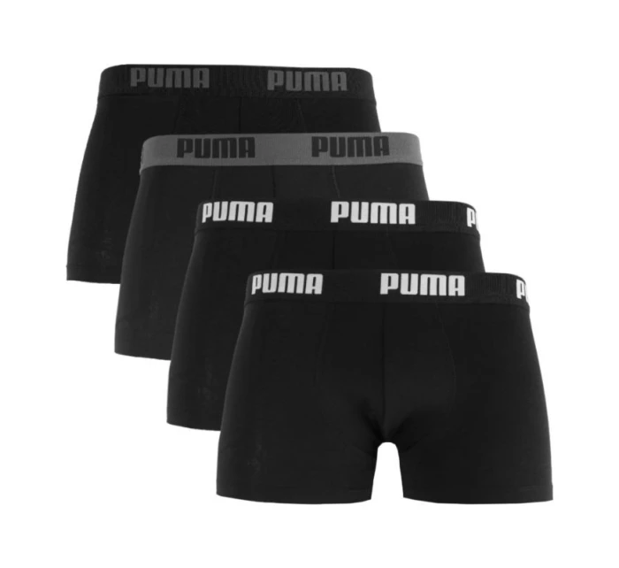 Pánské boxerky Puma Basic 4pak černé 938198 01 Pánské boxerky Puma Basic 4pak černé 938198 01