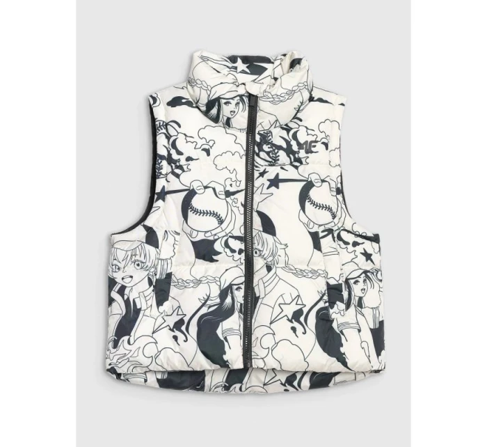 Dívčí rukávy bez rukávů se syntetickou výplní 4F 4FJRAW25TVJAF320-11A dětské Dívčí rukávy bez rukávů se syntetickou výplní 4F 4FJRAW25TVJAF320-11A dětské