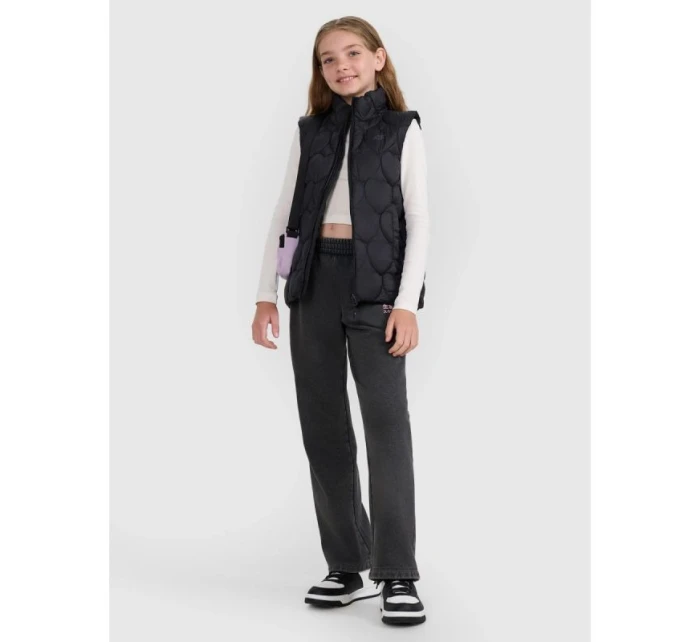 Dívčí rukávy bez rukávů se syntetickou výplní 4F 4FJRAW25TVJAF323-20S Dívčí rukávy bez rukávů se syntetickou výplní 4F 4FJRAW25TVJAF323-20S