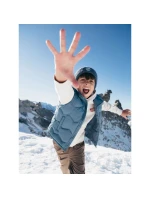 Chlapecké péřové tričko bez rukávů se syntetickou výplní 4F 4FJRAW25TVJAM325-32S Chlapecké péřové tričko bez rukávů se syntetickou výplní 4F 4FJRAW25TVJAM325-32S