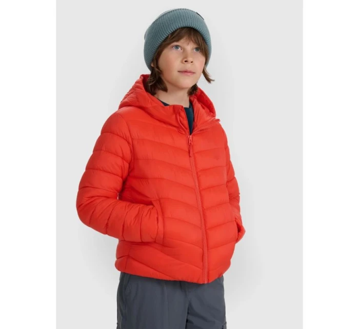 Chlapecká péřová bunda se syntetickou výplní model 21814891 dětské - 4F Chlapecká péřová bunda se syntetickou výplní model 21814891 dětské - 4F