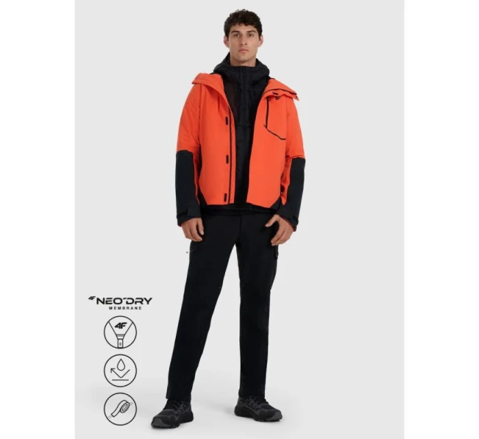 Pánská trekingová bunda s membránou 10000 4F 4FRAW25TTJAM1045-62S pánské Pánská trekingová bunda s membránou 10000 4F 4FRAW25TTJAM1045-62S pánské