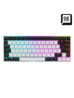 Sharkoon SKILLER SGK50 S3 USB QWERTZ herní klávesnice německá bílá