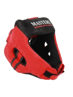 Boxerská přilba MASTERS KT-EXCELLENCE černo-červená