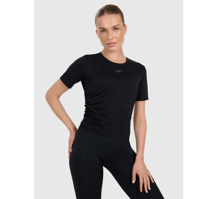 Dámský rychleschnoucí top na jógu a model 21815252 - 4F Dámský rychleschnoucí top na jógu a model 21815252 - 4F