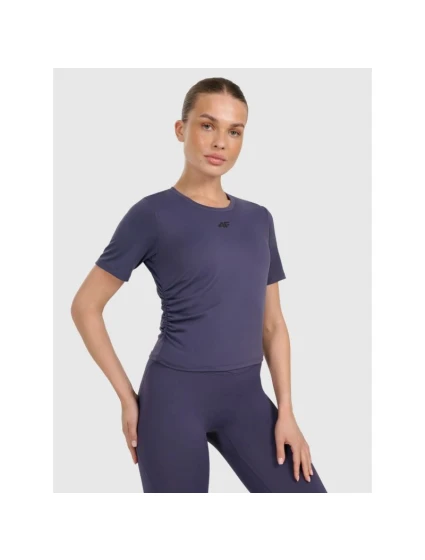 Dámský rychleschnoucí top na jógu a pilates 4F 4FWAW25TFTSF1524-31S Dámský rychleschnoucí top na jógu a pilates 4F 4FWAW25TFTSF1524-31S