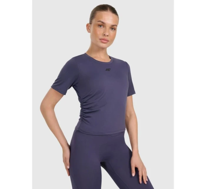 Dámský rychleschnoucí top na jógu a model 21815267 - 4F Dámský rychleschnoucí top na jógu a model 21815267 - 4F