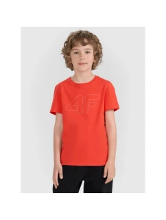 Chlapecké tričko s potiskem 4F 4FJRAW25TTSHM3261-62S