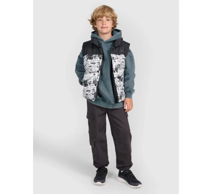 Chlapecké bez rukávů se syntetickou výplní 4F 4FJRAW25TVJAM321-10A Chlapecké bez rukávů se syntetickou výplní 4F 4FJRAW25TVJAM321-10A