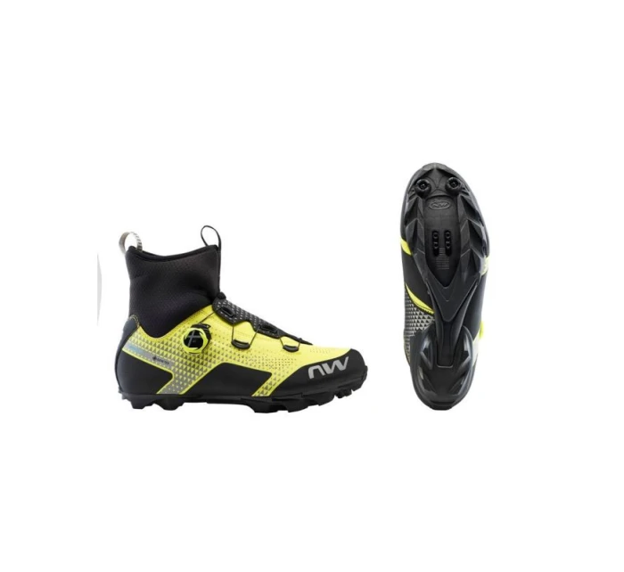 Cyklistické boty NORTHWAVE Celsius Xc Arc GTX yellow/black - 42 Cyklistické boty NORTHWAVE Celsius Xc Arc GTX yellow/black - 42