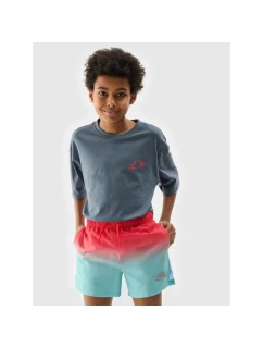 Chlapecké plážové šortky boardshorts 4F 4FJWSS25UBDSM115-47S