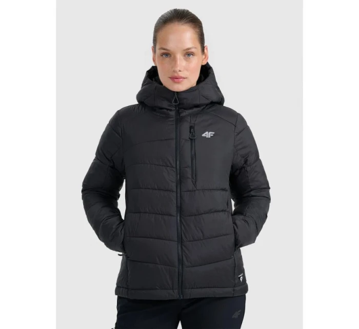 Dámská péřová trekingová bunda s výplní Primaloft Silver model 21816183 - 4F Dámská péřová trekingová bunda s výplní Primaloft Silver model 21816183 - 4F