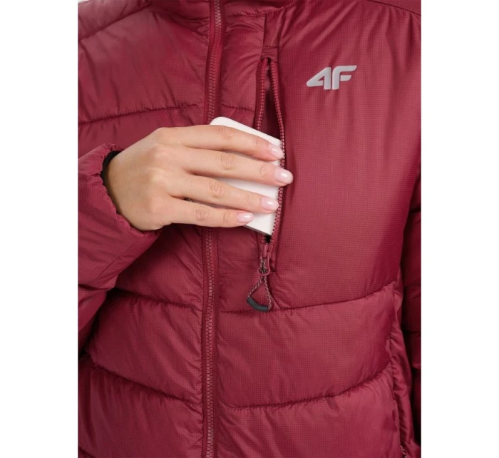Dámská péřová trekingová bunda s výplní Primaloft Silver model 21816190 - 4F Dámská péřová trekingová bunda s výplní Primaloft Silver model 21816190 - 4F