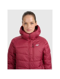 Dámská péřová trekingová bunda s výplní Primaloft Silver 4F 4FRAW25TDJAF0792-60S