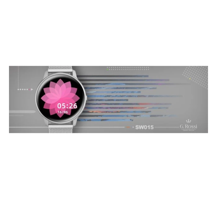 Dámské hodinky Rossi Silver model 21804279 - G.ROSSI Dámské hodinky Rossi Silver model 21804279 - G.ROSSI