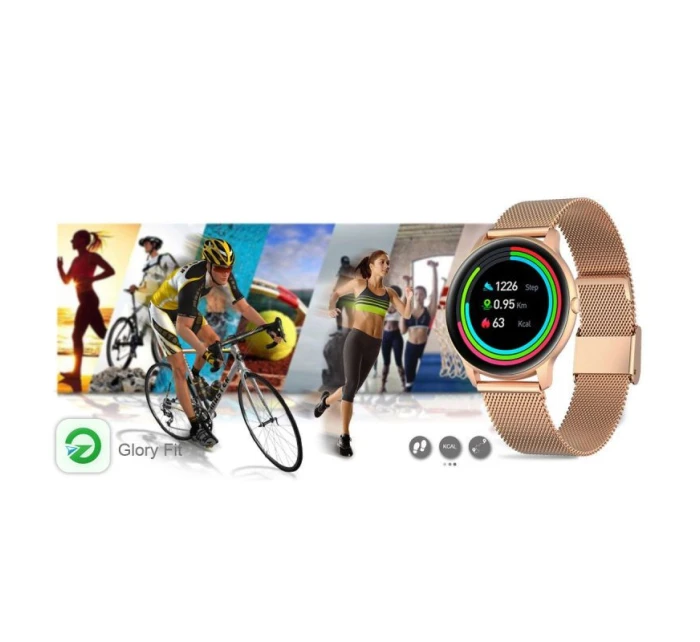 Dámské hodinky Pink Gold model 21804285 - G.ROSSI Dámské hodinky Pink Gold model 21804285 - G.ROSSI