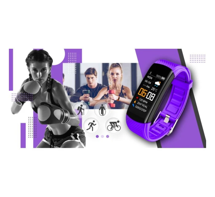 Black and Purple 2 Strap model 21804515 - Giewont Black and Purple 2 Strap model 21804515 - Giewont