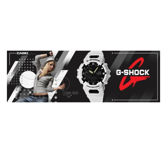 Pánské hodinky CASIO G-SHOCK GBA-900-7AER + krabice Pánské hodinky CASIO G-SHOCK GBA-900-7AER + krabice