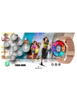 Dámské chytré hodinky Pink Gold model 21804667 - Giewont Dámské chytré hodinky Pink Gold model 21804667 - Giewont