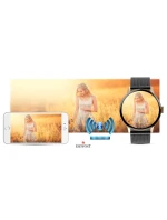 Dámské chytré hodinky Rose Gold Black model 21804755 - Giewont