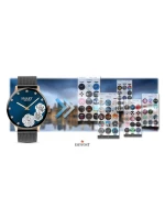 Dámské chytré hodinky Rose Gold Black model 21804755 - Giewont