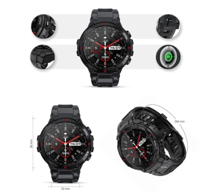 Chytré hodinky model 21804807 - Gravity Chytré hodinky model 21804807 - Gravity