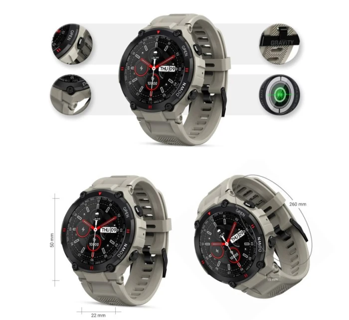 Chytré hodinky model 21804809 - Gravity Chytré hodinky model 21804809 - Gravity