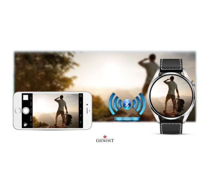 Chytré hodinky Vertex Leather model 21804813 - Giewont Chytré hodinky Vertex Leather model 21804813 - Giewont