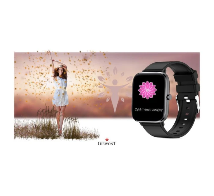 Chytré hodinky Black model 21804901 - Giewont Chytré hodinky Black model 21804901 - Giewont