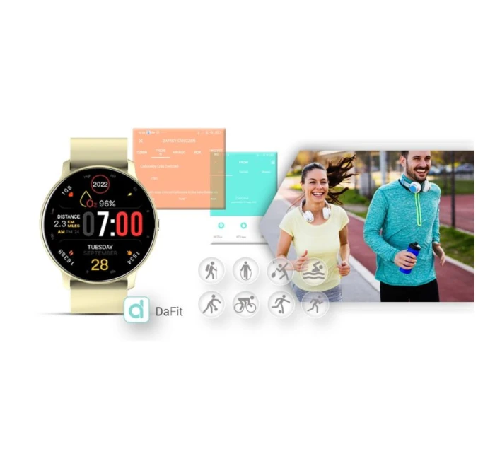 Chytré hodinky Ecru model 21804921 - Giewont Chytré hodinky Ecru model 21804921 - Giewont