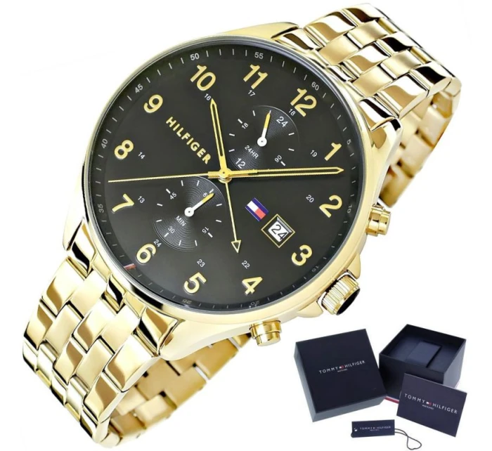 Pánské hodinky + BOX model 21804949 - Tommy Hilfiger Pánské hodinky + BOX model 21804949 - Tommy Hilfiger