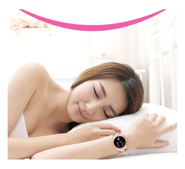 Dámské chytré hodinky Pink model 21804951 - RUBICON Dámské chytré hodinky Pink model 21804951 - RUBICON