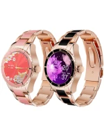 Dámské chytré hodinky Pink model 21804951 - RUBICON Dámské chytré hodinky Pink model 21804951 - RUBICON
