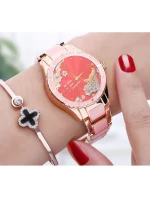 Dámské chytré hodinky Pink model 21804951 - RUBICON Dámské chytré hodinky Pink model 21804951 - RUBICON