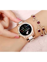 Dámské chytré hodinky Pink model 21804951 - RUBICON Dámské chytré hodinky Pink model 21804951 - RUBICON