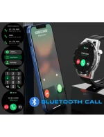 Černý silikonový řemínek + černý kožený řemínek model 21804953 - RUBICON Černý silikonový řemínek + černý kožený řemínek model 21804953 - RUBICON