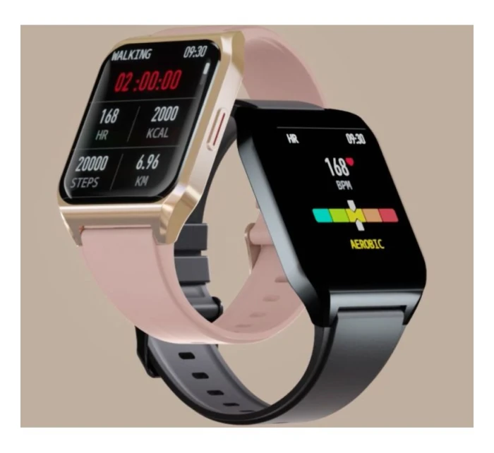 Chytré hodinky Gold Pink model 21804957 - RUBICON Chytré hodinky Gold Pink model 21804957 - RUBICON