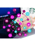 Chytré hodinky Gold Pink model 21804957 - RUBICON Chytré hodinky Gold Pink model 21804957 - RUBICON