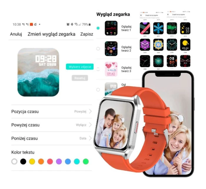 Chytré hodinky Gold Pink model 21804957 - RUBICON Chytré hodinky Gold Pink model 21804957 - RUBICON