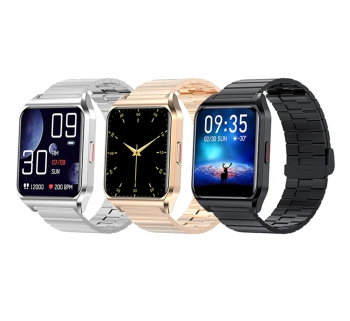 Chytré hodinky Black model 21804959 - RUBICON Chytré hodinky Black model 21804959 - RUBICON