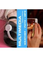 Chytré hodinky Black Metal + model 21804963 - RUBICON Chytré hodinky Black Metal + model 21804963 - RUBICON