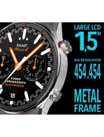 Chytré hodinky Black Metal + model 21804963 - RUBICON Chytré hodinky Black Metal + model 21804963 - RUBICON