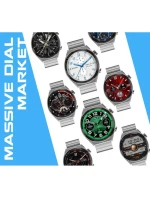 Chytré hodinky Black Metal + model 21804963 - RUBICON Chytré hodinky Black Metal + model 21804963 - RUBICON