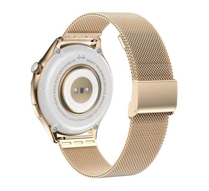 Dámské chytré hodinky Gold + Strap Pink model 21804967 - RUBICON Dámské chytré hodinky Gold + Strap Pink model 21804967 - RUBICON