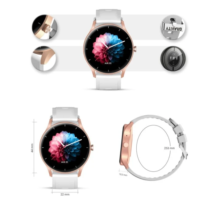 Chytré hodinky model 21805001 - Gravity Chytré hodinky model 21805001 - Gravity