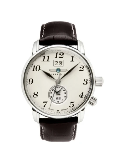 ZEPPELIN Pánské hodinky LZ127 Graf Zeppelin Dual Time 7644-5 + BOX ZEPPELIN Pánské hodinky LZ127 Graf Zeppelin Dual Time 7644-5 + BOX