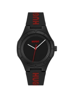 HUGO Lit For Him Pánské hodinky černé 1530343 + BOX
