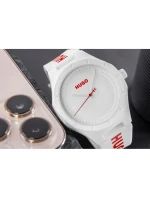 HUGO Lit For Him White 1530345 + BOX Pánské hodinky HUGO Lit For Him White 1530345 + BOX Pánské hodinky